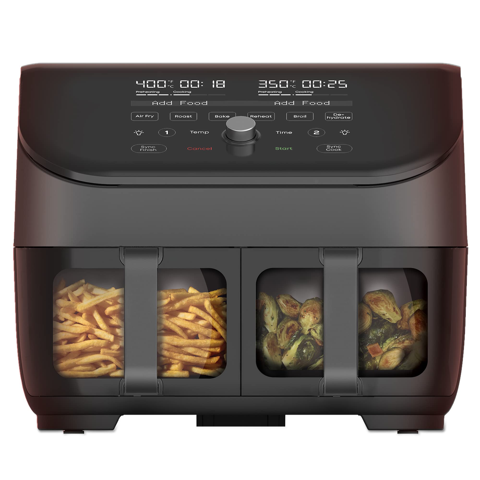 Instant Pot Vortex Plus ClearCook Dual 8L Air Fryer